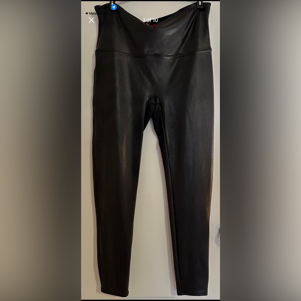 Spanx Faux Leather leggings - Size 2X